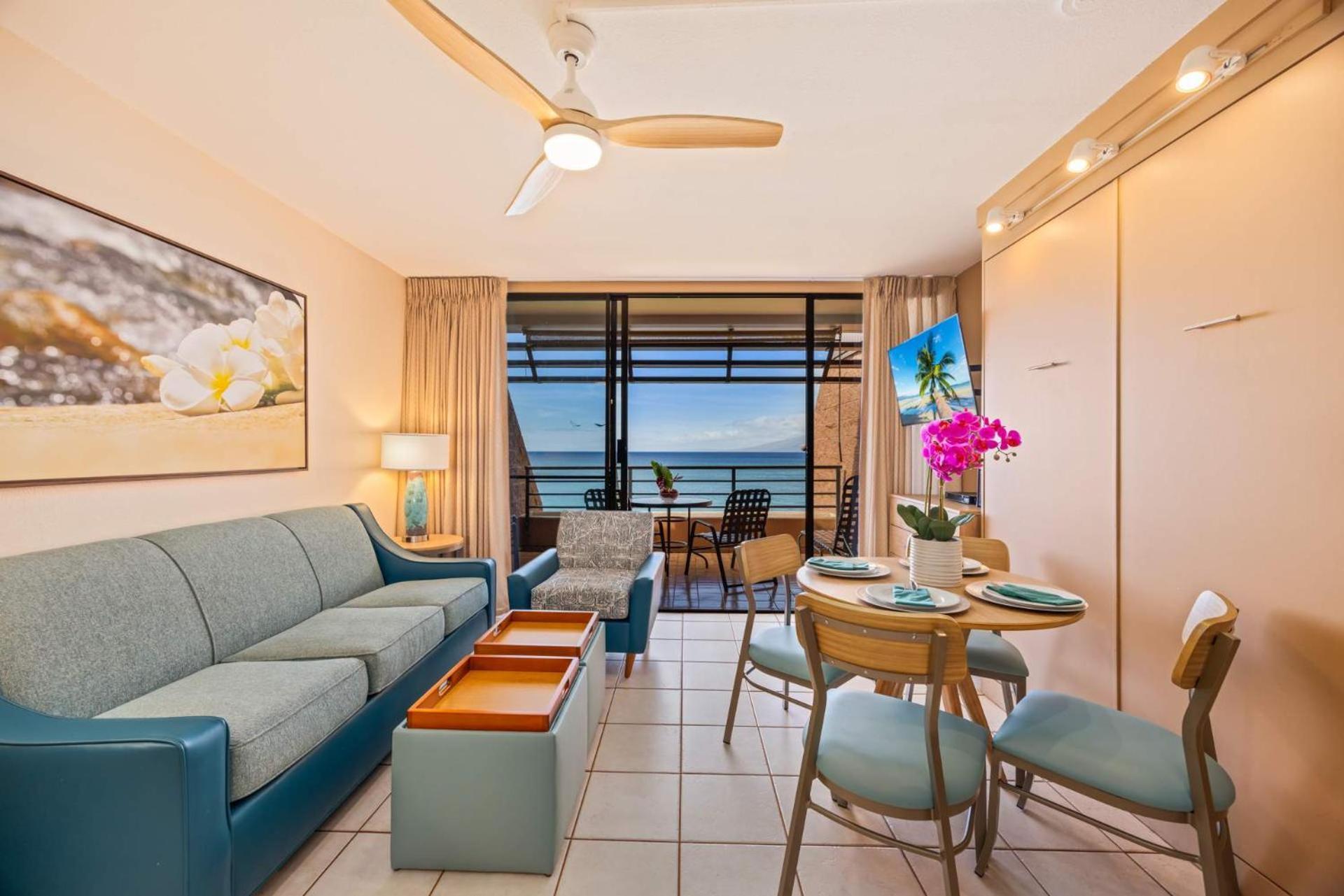 Kuleana Club #611 Oceanfront - 1 Bedroom & 1 Bathroom - Gated 2Nd Fl Kahana المظهر الخارجي الصورة