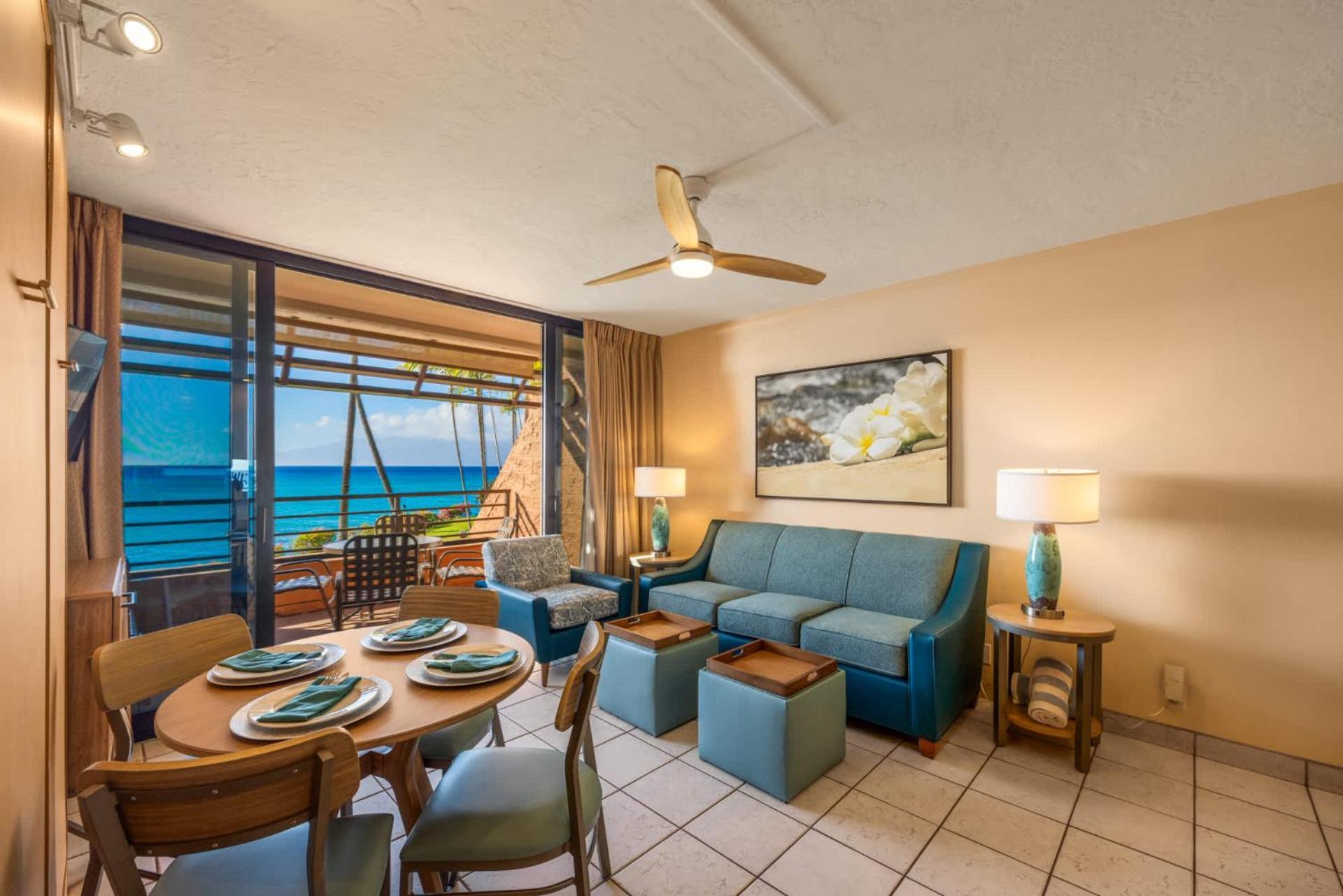 Kuleana Club #611 Oceanfront - 1 Bedroom & 1 Bathroom - Gated 2Nd Fl Kahana المظهر الخارجي الصورة